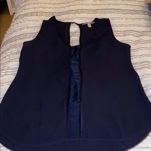 Banana Republic Navy Blouse